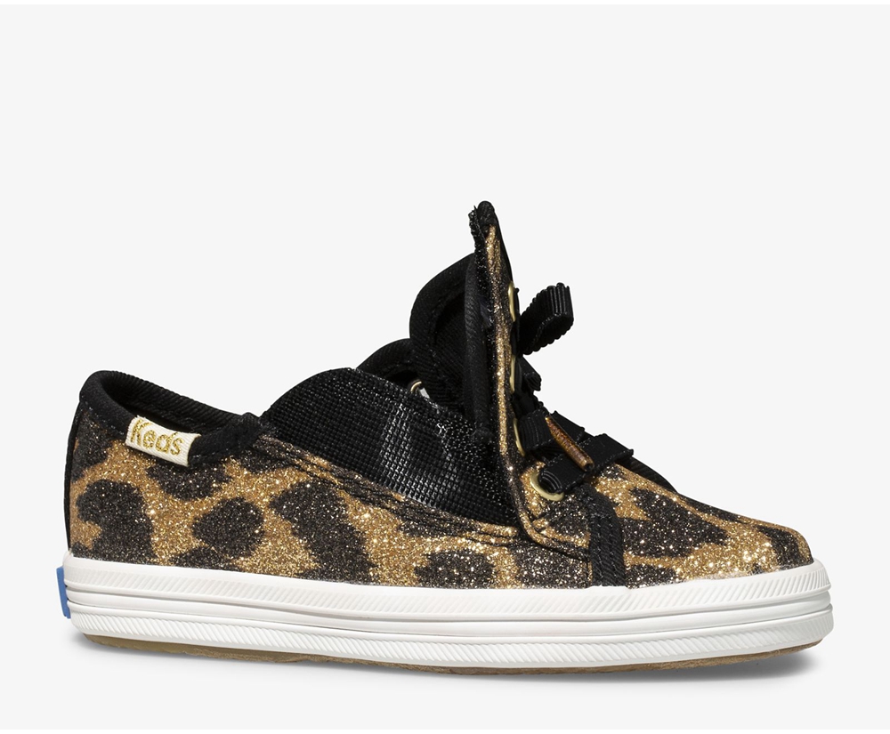 Keds Sneakers Leopard - Kate Spade new york Kickstart Jr. Glitter Leopard - Kids BDCPOW-607